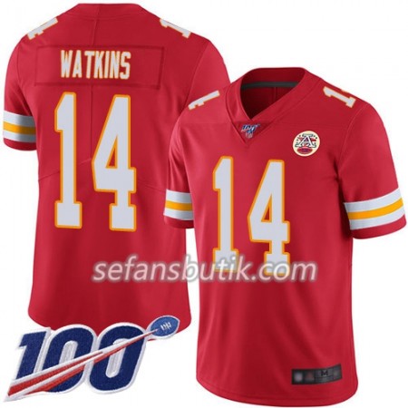Kansas City Chiefs Tröjor Sammy Watkins 14 Nike Röd 100th - Herr Kansas City Chiefs Tröjor Sammy Watkins 14 Nike Röd 100th - Herr
